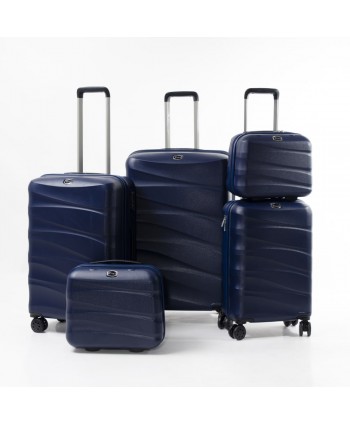 Set de 5 valises - Bleu marine