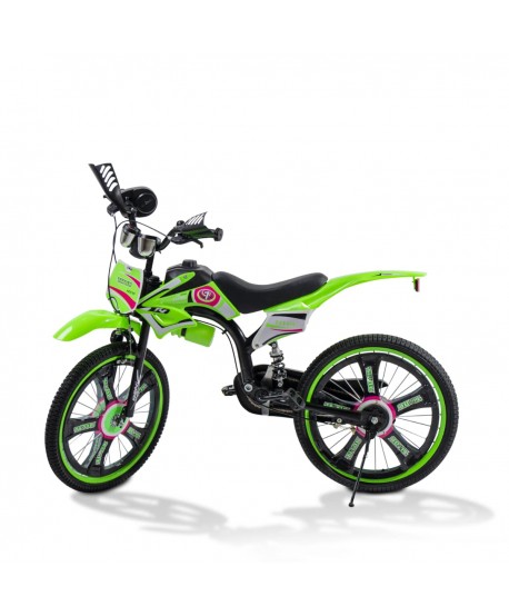 Bicyclette moto TITOU de 8 à 12 ans - Vert