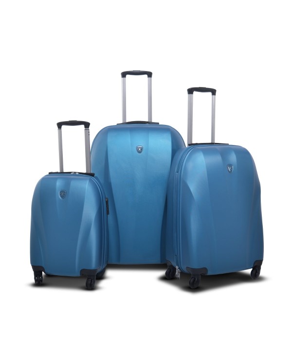 Set de trois valises polo club - Cappadocia - Turquoise