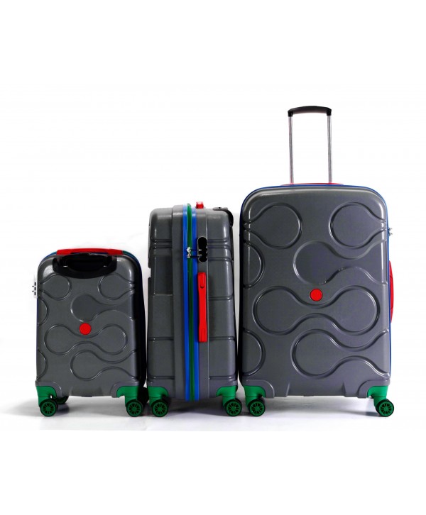 Set de trois valises - ALBATROS - Gris