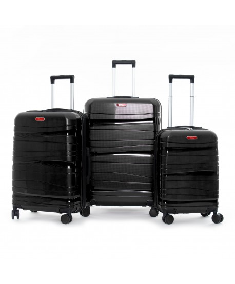Set de trois valises - Titou - Noire