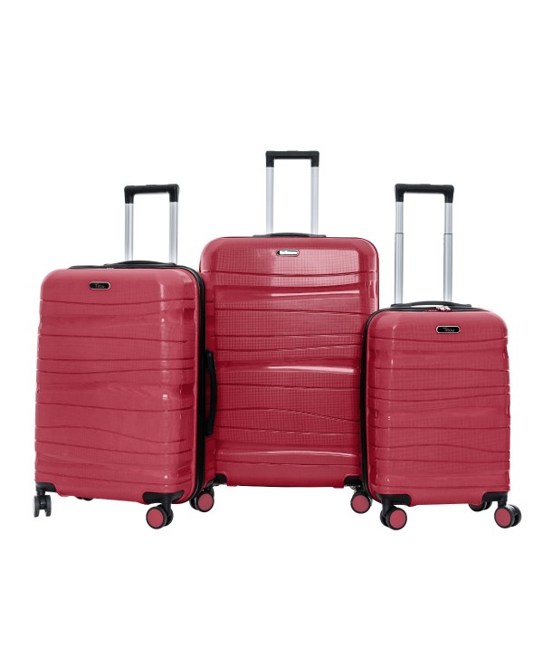 Set de trois valises - Titou - Rouge