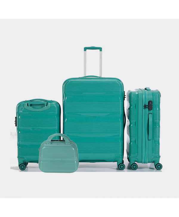 Set de trois valises - ALBATROS - Vert