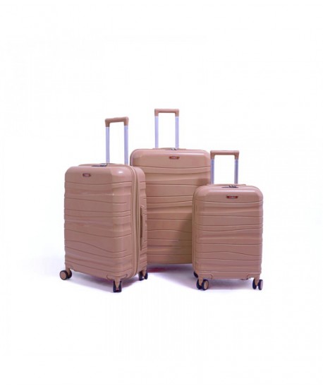 Acheter sur  l'ensemble de valises Hoffmanns 3 pièces - XXL  76x52x30cm - Titan Rose en ligne 